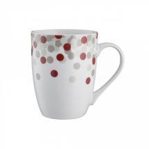 Price & Kensington Spotted Confetti Design Mug, White