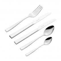Rayware 18/0 Stainless Steel Cutlery Set, 16pcs + 4 Steak Knife, Silver