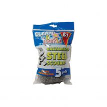 Ramon Hygiene Galvanised Steel Scourers, Pack of 5