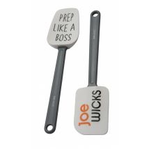 Joe Wicks, 2 Piece Mix and Stir Spatula Set, Grey
