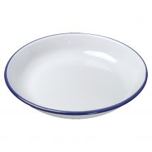 Falcon Housewares Pasta/Rice Plates, 24cm, White