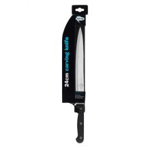 Chef Aid 24cm Carving Knife, Black
