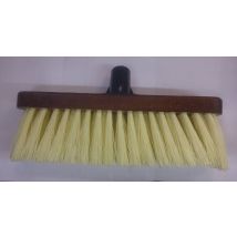 Elliott FSC" 29cm Broom Head With Soft Fibres, Brown