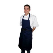 BonChef Bib Apron Navy