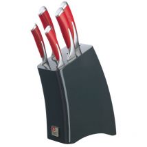 Richardson Sheffield Kyu Fire 5pc Block & Knives