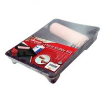 Bonnington Plastics Kingfisher Mini Paint Roller Kit, Black