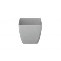Whitefurze 14cm Square Indoor Pot, Cool Grey