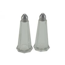 Apollo Glass Salt & Pepper Lighthouse Set