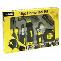 Rolson 15pc Home Tool Set