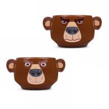 Thumbs Up Colour Changing Mug, 275ml, Bear