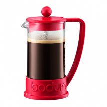 Bodum BRAZIL French Press Coffee Maker, 3cup, 0.35L, 12oz, Red