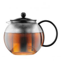 Bodum ASSAM Tea Press With Plastic Filter, 0.5L, Clear/Black