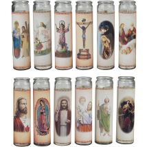 EDCO Christmas Religious Candle, 20cm