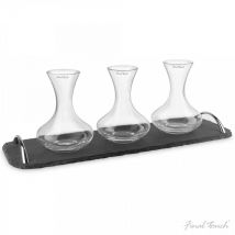 Final Touch Original 4 Piece Wine Flight Set, Transparent