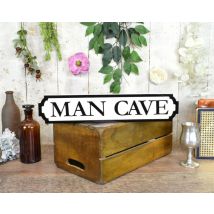 Vintage Mini Street Man Cave Sign