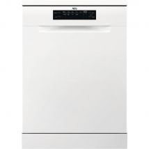 AEG FFB73727PW Series 7000 60cm Freestanding Dishwasher White 15 Place Settings