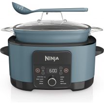 Ninja Foodi PossibleCooker 8 in 1 Slow Cooker MC1001UK 8L Sea Salt Grey