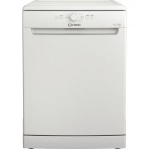 Indesit D2FHK26 Full Size Dishwasher with 14 Place Setting White
