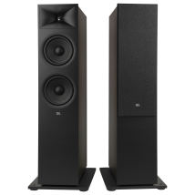JBL 280F 2.5 Way Dual 8 Inch Floorstanding Speakers Pair Black