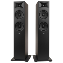 JBL Stage 260F 2.5 Way Dual 6.5 Inch Floorstanding Speakers Pair Black