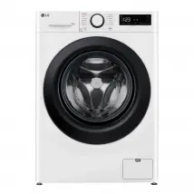 LG F4Y510WBLN1 10kg Steam 1400 Spin Freestanding Front Load Washing Machine White - A Rated