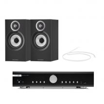 Musical Fidelity B1xi Integrated Amplifier with Bowers & Wilkins 607 S3 Bookshelf Speakers Pair Black
