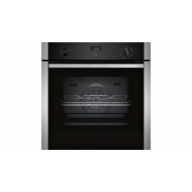 NEFF B1ACE4HN0B N50 Electric CircoTherm Single Oven Black Steel Clearance 5161608479