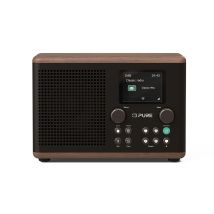 Pure Classic H4 DAB+ FM Portable Digital Radio with Bluetooth Coffee Black