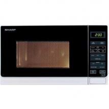 Sharp R272WM 20 Litre Solo Microwave - White