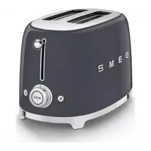 Smeg TSF01GRUK 2 Slice Toaster - Slate Grey