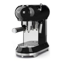 SMEG ECF01BLUK 50s Retro Style Espresso Coffee Machine Black
