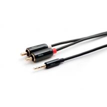 Techlink 710021 iWires 3.5Mm To 2 X Rca / Phono Stereo Cable 1.0M