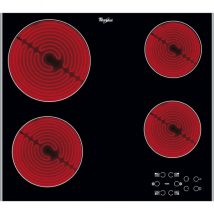 Whirlpool AKT 8090 LX Ceramic Hob 4 Zones 60cm in Black