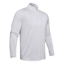 Under Armour Tech 2.0 Half - Zip Longsleeve Herren Hellgrau, Grau