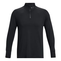 Under Armour Qualifier Run 1/4 Zip Laufshirt Herren-Schwarz