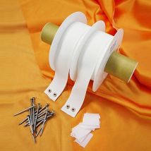 Easy Lines Midcourt Seitenlinien 2 Rollen Alle Beläge - Weiß