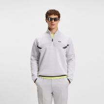 BOSS QZ TL Sweatshirt Herren-Hellgrau