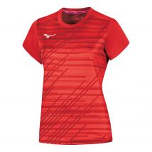 Mizuno Team Chiba T-Shirt Damen-rot