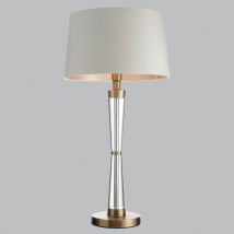 Antique Brass Finish Table Lamp