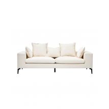 Luxe Cream 2 Seater Sofa