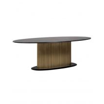 Brass Plated Colosseum Oval Dining Table