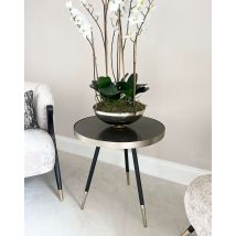 Caviar Marble Side Table