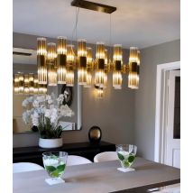 Luxury Brass Over Dining Table Chandelier