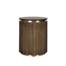 Brass Plated Colosseum Side Table