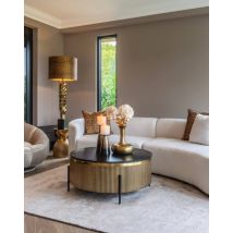 Brass Plated Colosseum Coffee Table