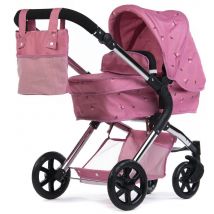 Roma Darcie Single Dolls Pram, Pink