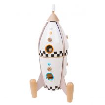 Classic World Wooden Rocket Ship Children's Toy
