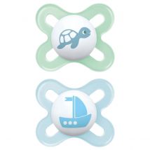 MAM Pure Start 0-2M Soother 2pk