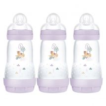 MAM Easy Start 260ml Bottle -3 Pk BlueEasy Start 160ml Bottle -3 Pk Blue (Design May Vary)