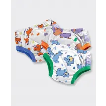 NEW 3 Pack Reusable Potty Training Pants with Cross-Stitch